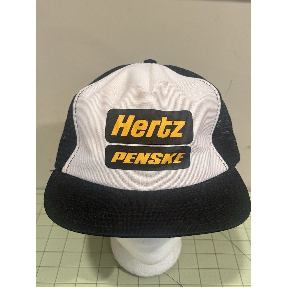 Vintage Hertz Penske Trucker SnapBack Hat
